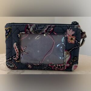 Cute Grey Floral Vera Bradley Wallet